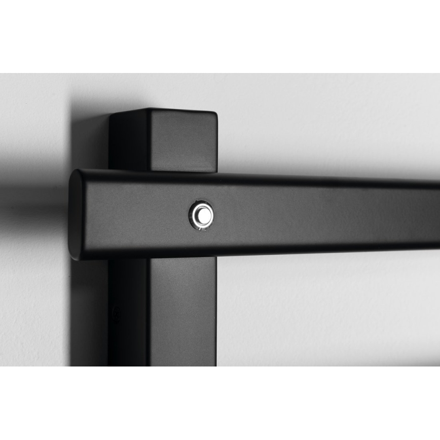 Sapho - Elektrický sušák na ručníky ELCOR 63W/230V 48x52 cm matná černá