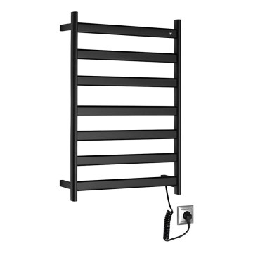 Sapho - Elektrický sušák na ručníky ELIAS 105W 73x49 cm matná černá