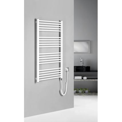 Sapho - Elektrický sušák na ručníky METRO-E 400W 106x50 cm bílá