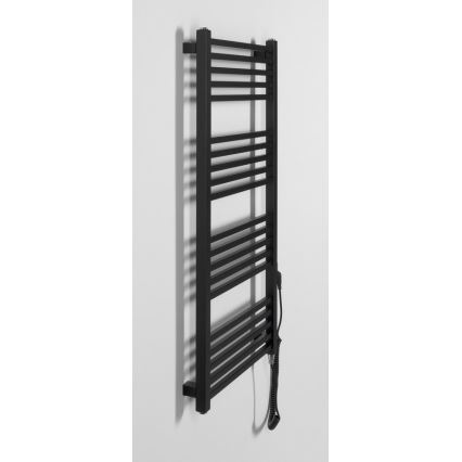 Sapho - Elektrický sušák na ručníky METRO-E 400W 106x50 cm matná černá