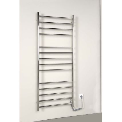 Sapho - Elektrický sušák na ručníky REDONDO 130W 116x63 cm lesklý chrom
