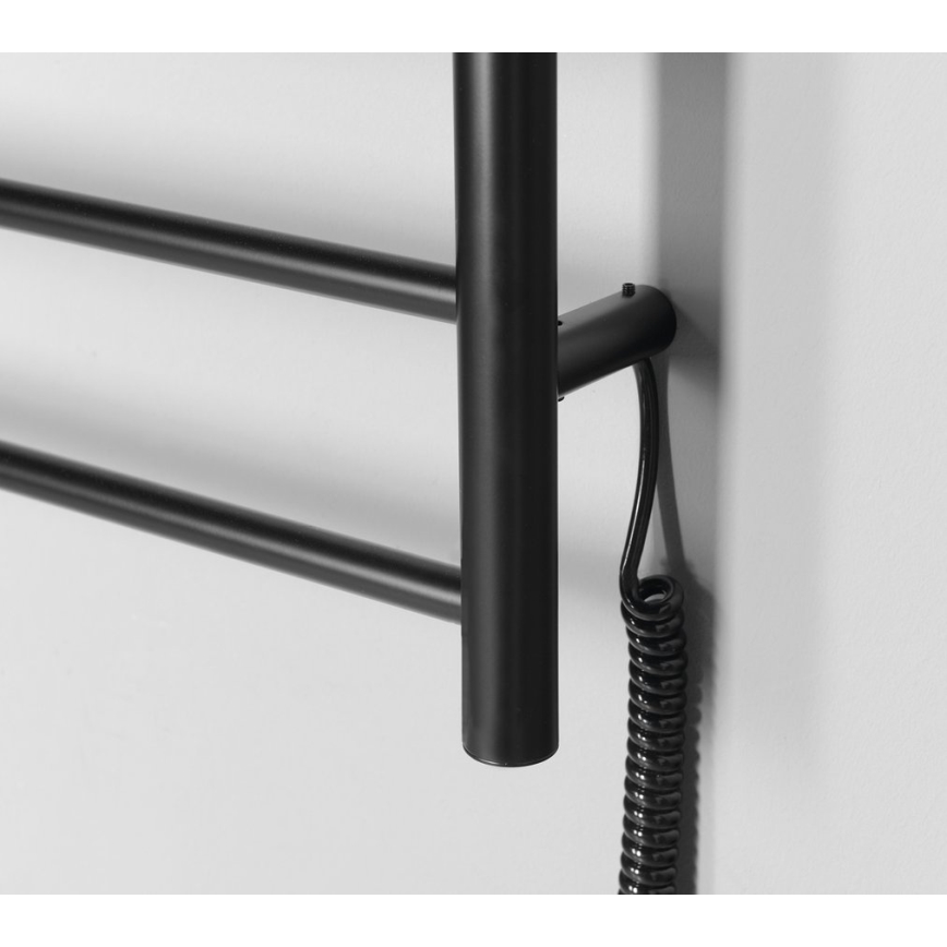 Sapho - Elektrický sušák na ručníky REDONDO 75W/230V 50x90 cm matná černá