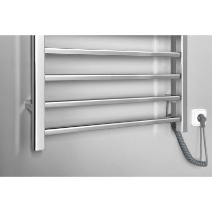 Sapho - Elektrický sušák ručníků ESKINADO 130W 150x60 cm nerez/lesklý chrom