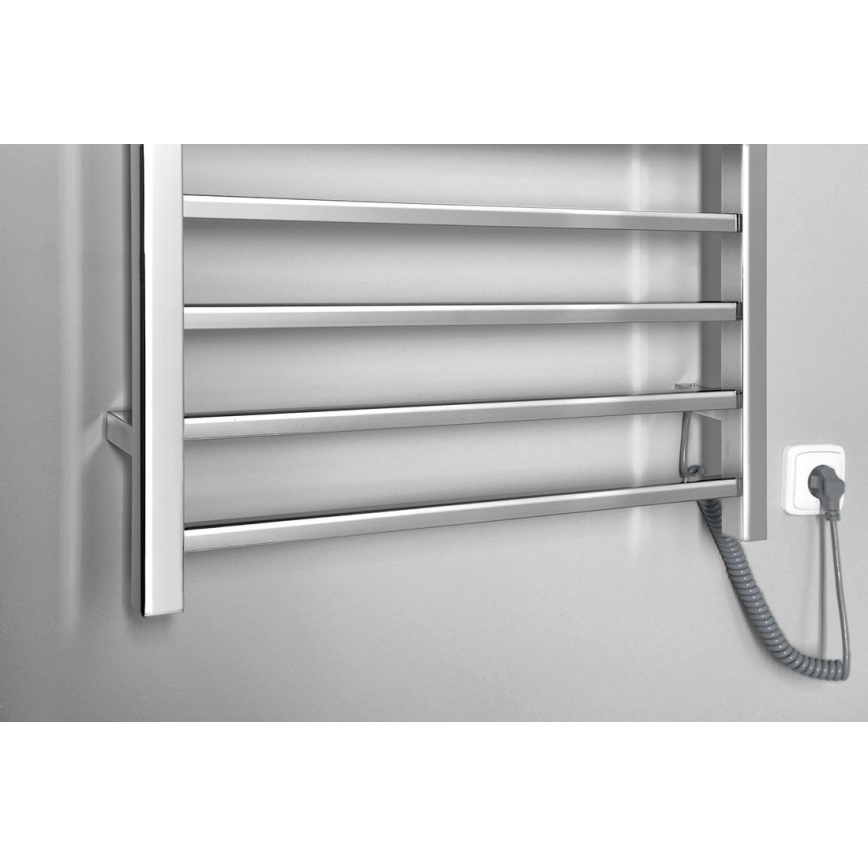 Sapho - Elektrický sušák ručníků ESKINADO 130W 150x60 cm nerez/lesklý chrom