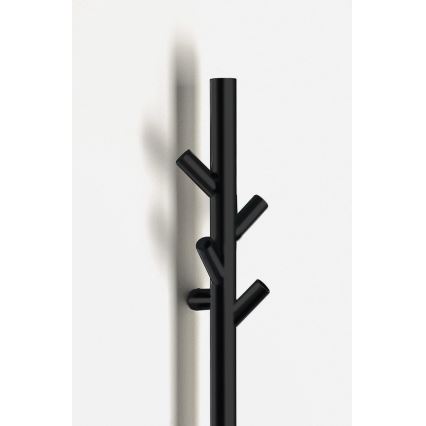 Sapho - Elektrický sušák ručníků PASADOR 30W 150x15 cm matná černá