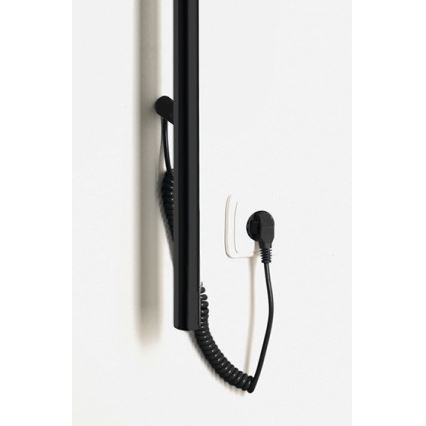 Sapho - Elektrický sušák ručníků PASADOR 30W 150x15 cm matná černá