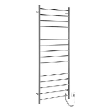 Sapho - Elektrický sušák ručníků REDONDO 130W 150x60 cm lesklý chrom kulatý