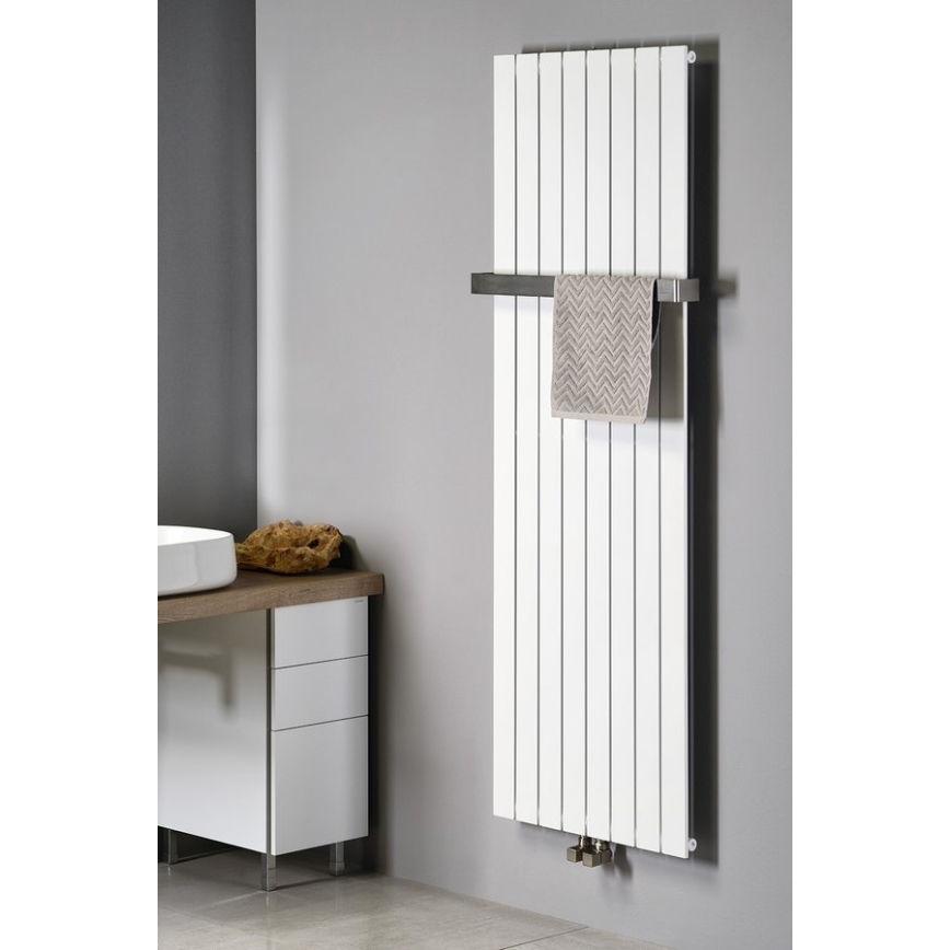 Sapho - Koupelnový radiátor COLONNA 1205W/230V 60x180 cm bílá