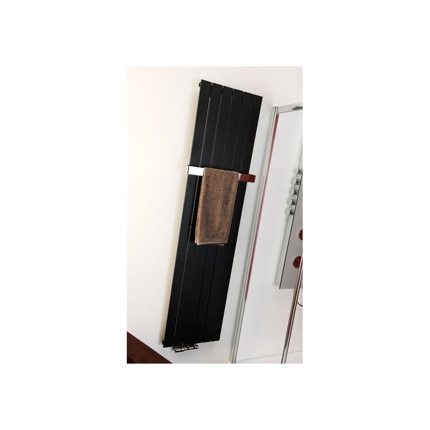Sapho - Koupelnový radiátor COLONNA 180x45 cm černá