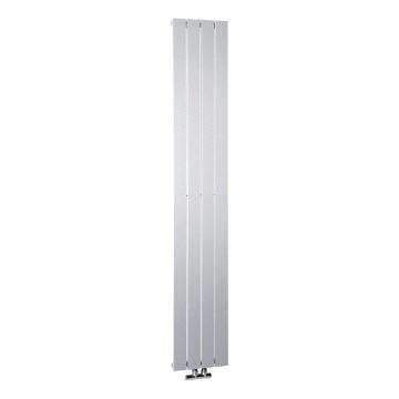 Sapho - Koupelnový radiátor COLONNA 614W/230V 29x180 cm stříbrná