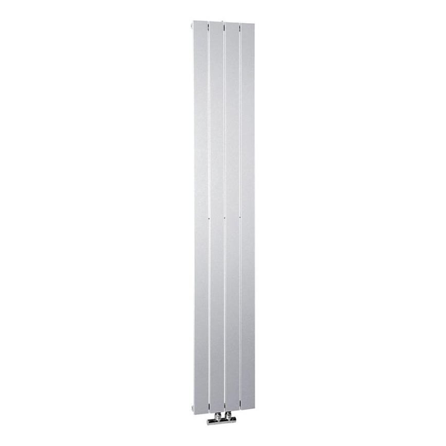 Sapho - Koupelnový radiátor COLONNA 614W/230V 29x180 cm stříbrná