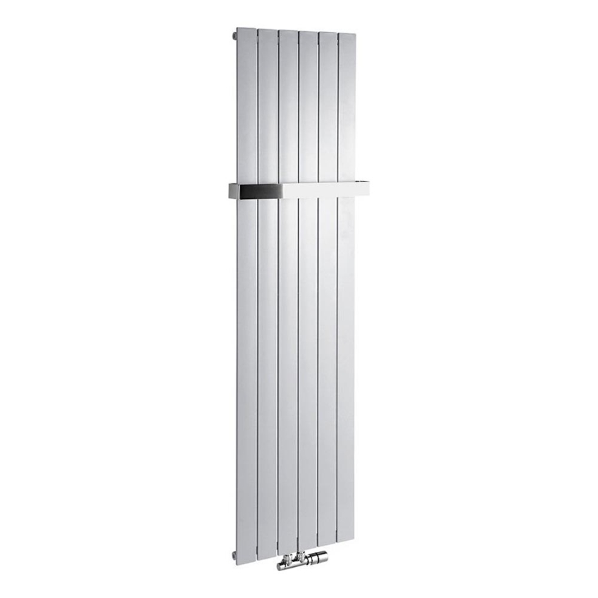 Sapho - Koupelnový radiátor COLONNA 910W/230V 45x180 cm stříbrná