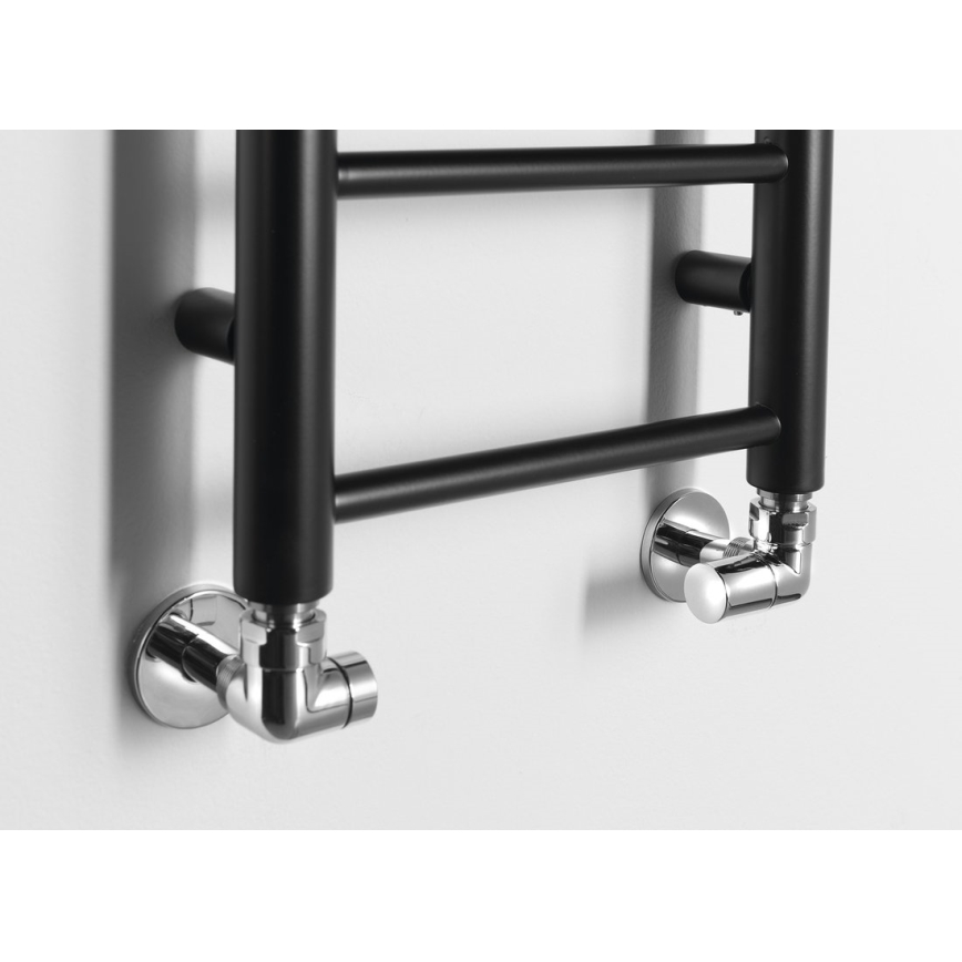 Sapho - Koupelnový radiátor DINA 278W 30x138 cm matná černá