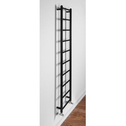 Sapho - Koupelnový radiátor DINA 334W 35x168 cm matná černá