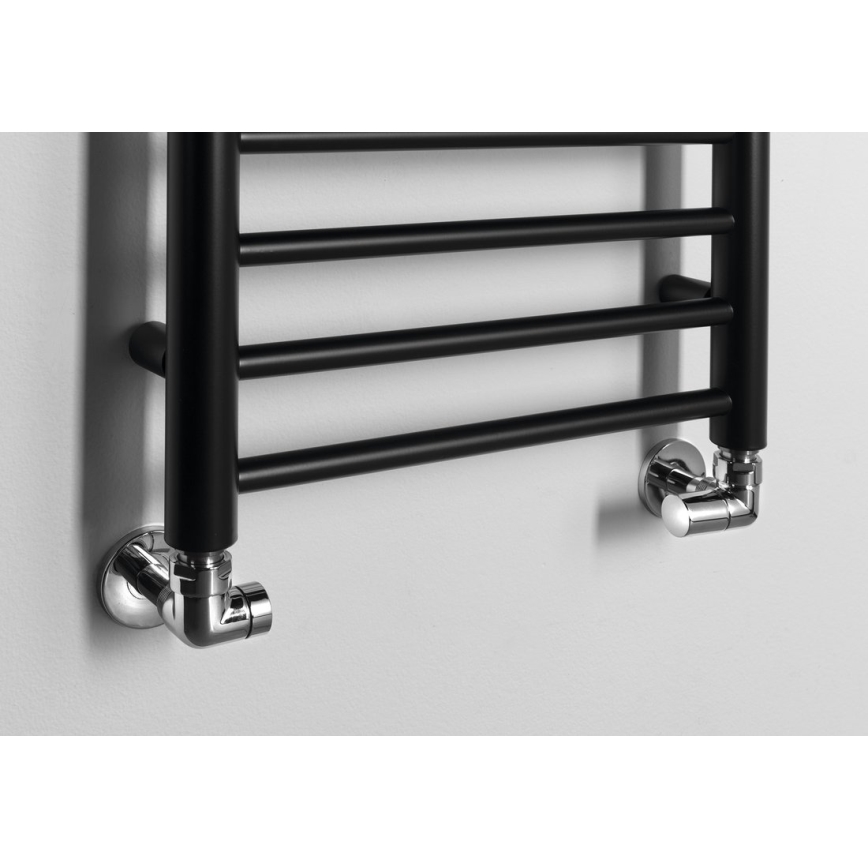 Sapho - Koupelnový radiátor DINA 477W 40x156 cm matná černá