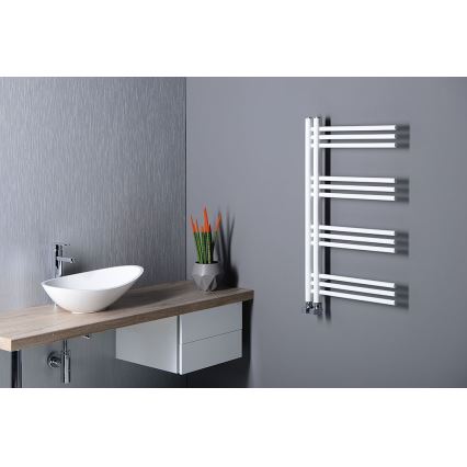 Sapho - Koupelnový radiátor DORLION 400W/230V 50x120 cm bílá