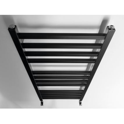 Sapho - Koupelnový radiátor METRO 89x45 cm matná černá