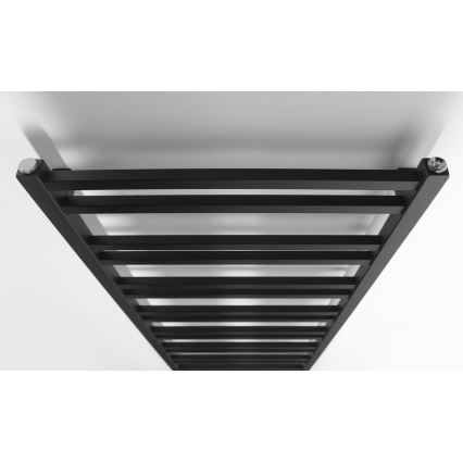 Sapho - Koupelnový radiátor METRO DOS 143x55 cm matná černá