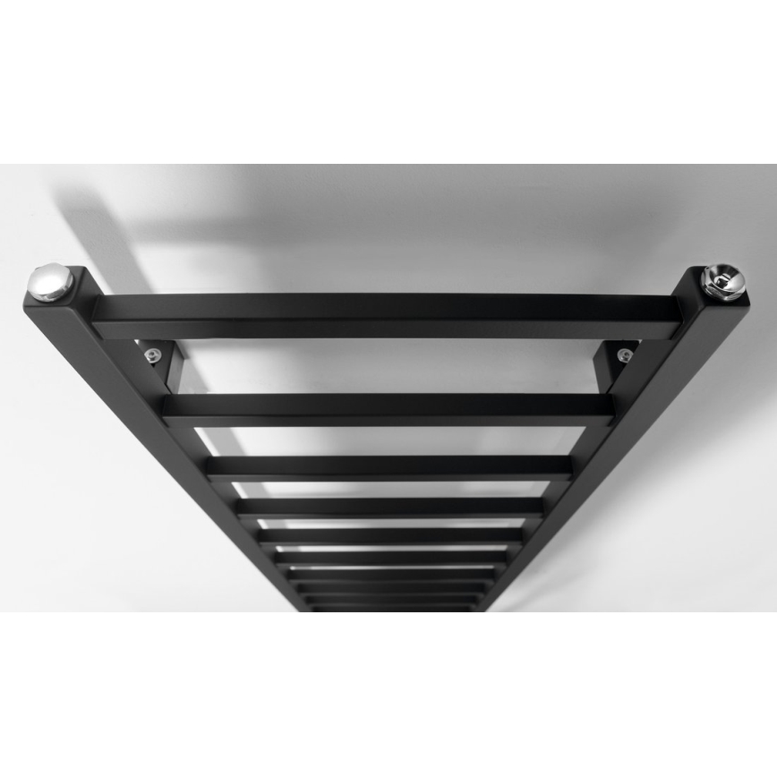 Sapho - Koupelnový radiátor METRO DOS 150x40 cm matná černá
