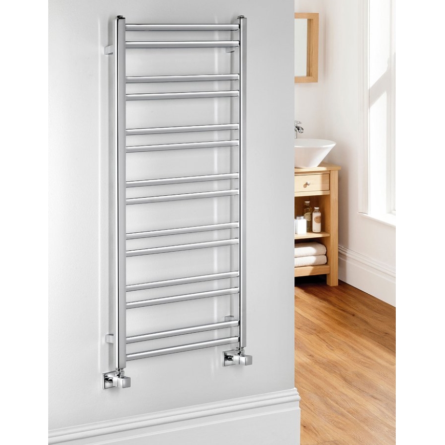 Sapho - Koupelnový radiátor METRO DOS 343W/230V 50x110 cm lesklý chrom