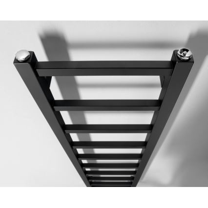 Sapho - Koupelnový radiátor METRO LIGHT 114x30cm matná černá