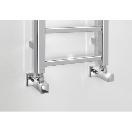 Sapho - Koupelnový radiátor METRO LIGHT 211W/230V 30x114 cm lesklý chrom