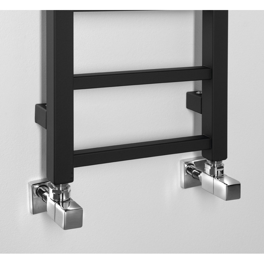 Sapho - Koupelnový radiátor METRO LIGHT 276W 30x150 cm matná černá