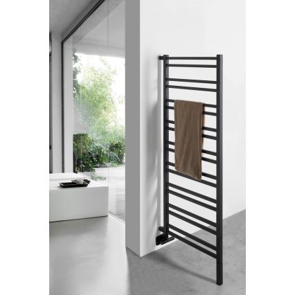 Sapho - Koupelnový radiátor METRO SPACE 525W 55x143 cm matná černá