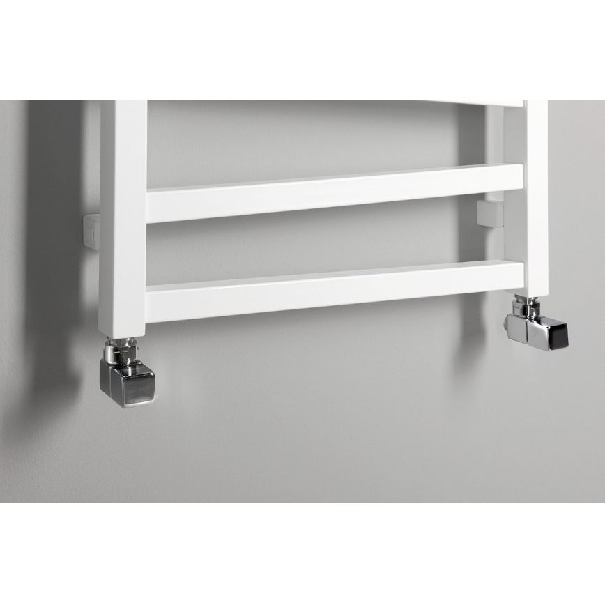 Sapho - Koupelnový radiátor ZIG 490W/230V 50x133 cm bílá