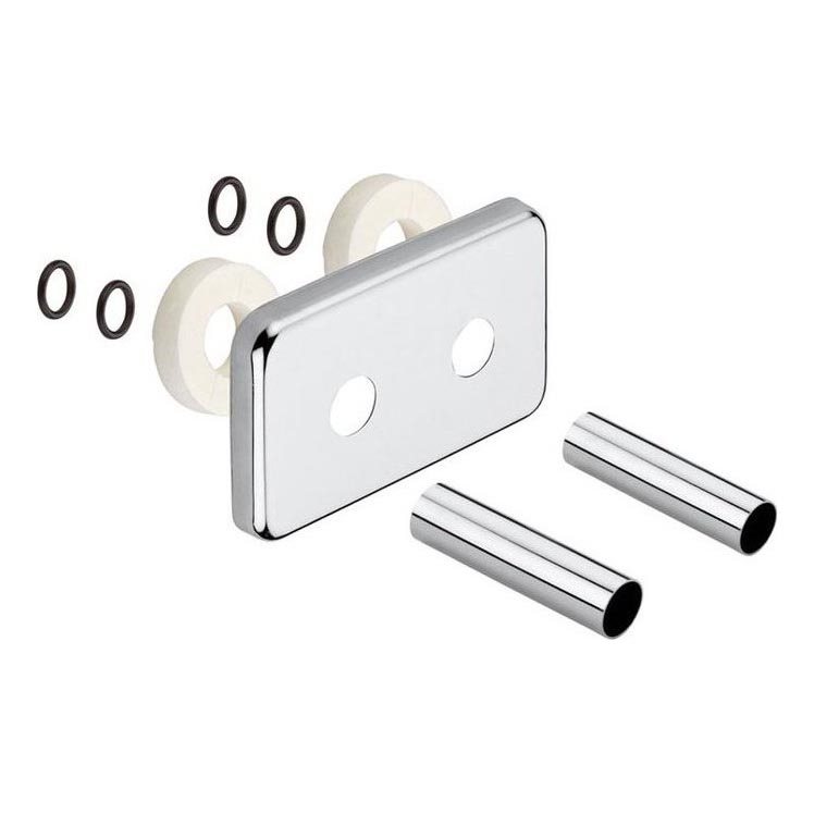 Sapho - Krycí rozeta k připojovací sadě lesklý chrom