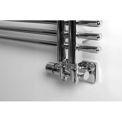 Sapho - Připojovací termostatická sada pro středové připojení TWIN COMBI levá/lesklý chrom