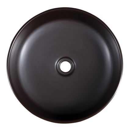 Sapho - Umyvadlo na desku PRIORI pr. 41 cm hnědá/modrá