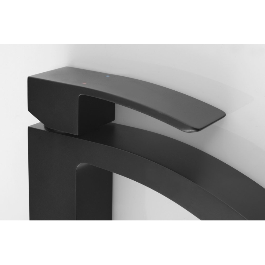 Sapho - Umyvadlová baterie GINKO 15,6 cm matná černá