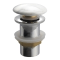 Sapho - Umyvadlová výpusť Click-Clack DALMA pr. 6,7 cm carrara