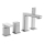 Sapho - Vanová baterie 4-otvorová TURSI lesklý chrom