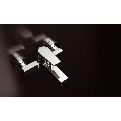 Sapho - Vanová baterie KAI lesklý chrom