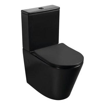 Sapho - WC kombi PACO keramika/černá