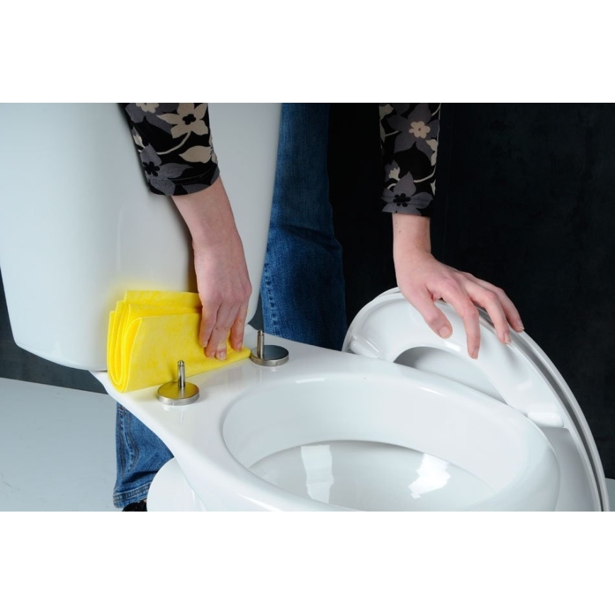 Sapho - Záchodové prkénko ADINA SoftClose bílá