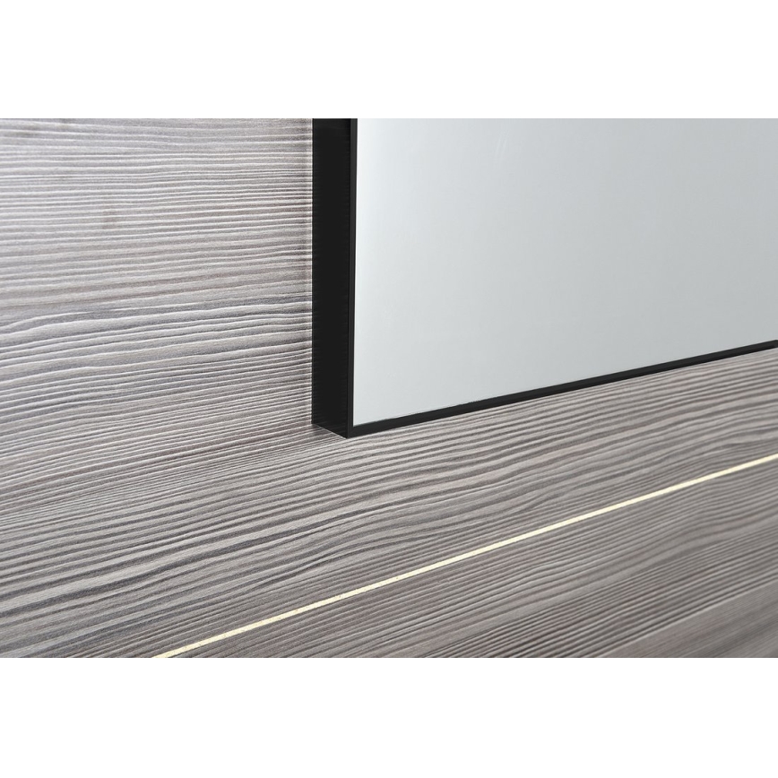 Sapho - Zrcadlo v rámu AROWANA 50x80 matná černá