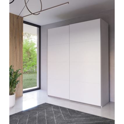 Šatní skříň KARO 170x210 cm bílá