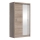 Šatní skříň se zrcadlem SABRINA 150x215 cm dub sonoma