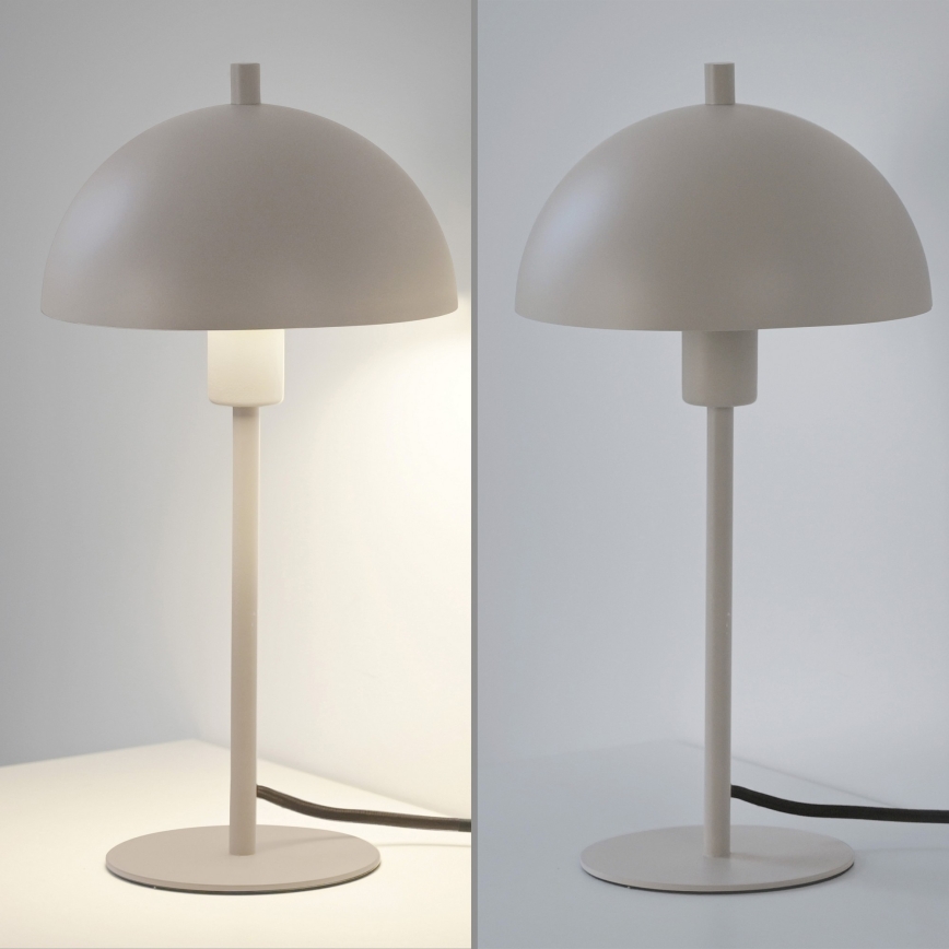 Schöner Wohnen 11726-39 - Stolní lampa ALI 1xE14/15W/230V šedá