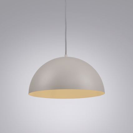 Schöner Wohnen 11728-39 - Lustr na lanku ALI 1xE27/25W/230V pr. 38 cm šedá