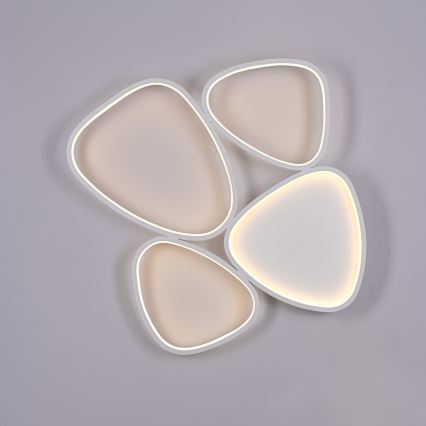 Schöner Wohnen 14038-16 - LED Stmívatelné stropní svítidlo PEBBLES LED/35,5W/230V bílá