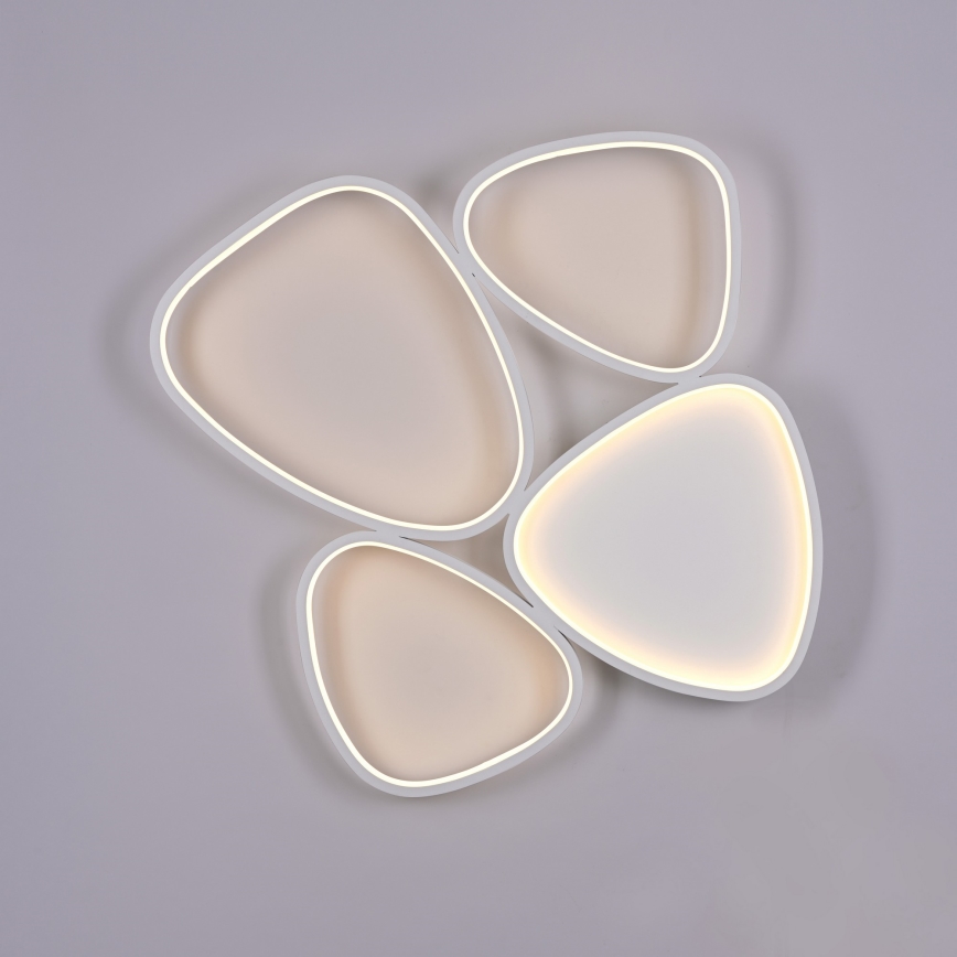 Schöner Wohnen 14038-16 - LED Stmívatelné stropní svítidlo PEBBLES LED/35,5W/230V bílá