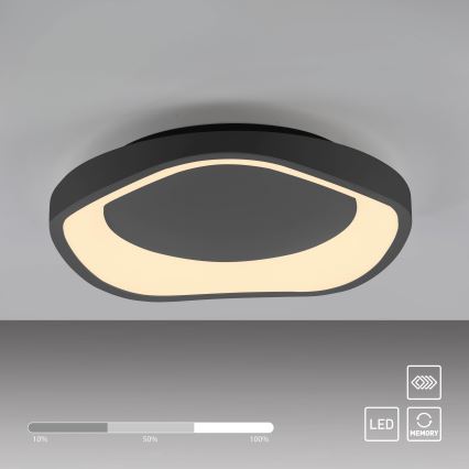 Schöner Wohnen 14233-18 - LED Stmívatelné stropní svítidlo MONTA LED/21W/230V pr. 40 cm černá