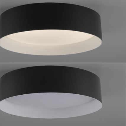 Schöner Wohnen 14593-18 - LED Stmívatelné stropní svítidlo TAVOLI LED/10W/230V 2700-6500K pr. 28,5 cm černá + dálkové ovládání