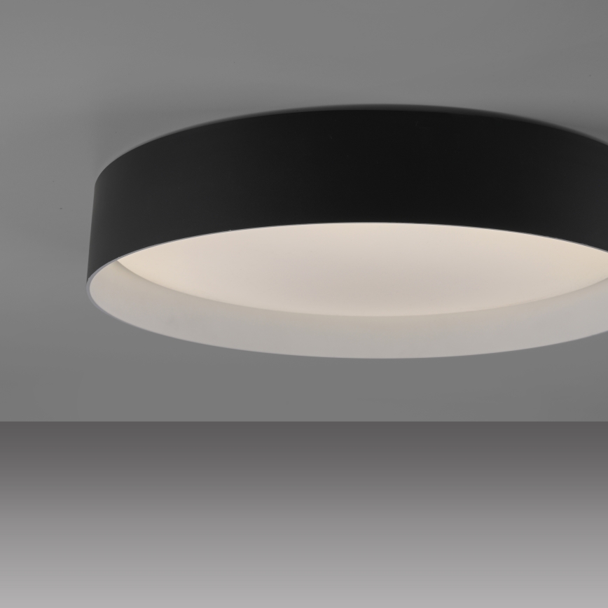 Schöner Wohnen 14594-18 - LED Stmívatelné stropní svítidlo TAVOLI LED/20W/230V 2700-6500K pr. 39 cm černá + dálkové ovládání