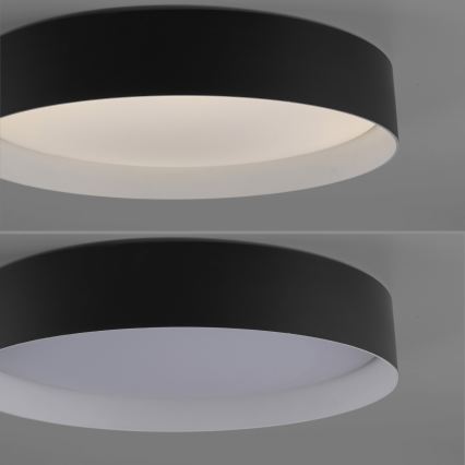 Schöner Wohnen 14594-18 - LED Stmívatelné stropní svítidlo TAVOLI LED/20W/230V 2700-6500K pr. 39 cm černá + dálkové ovládání
