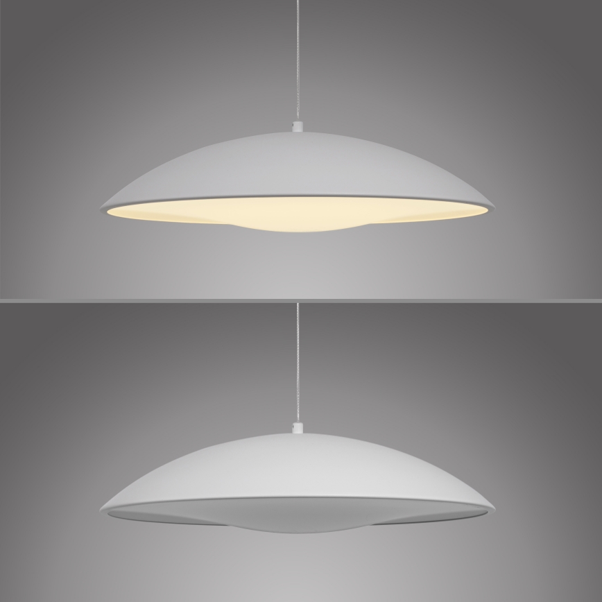 Schöner Wohnen 14606-16 - LED Stmívatelný lustr na lanku LENTE LED/17W/230V pr. 40 cm bílá